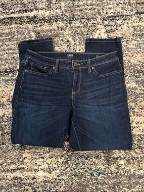 a.n.a Dark Blue Straight Leg Women's Jeans